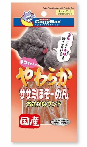 Catty Man 鮮魚肉雞肉幼麵條條 25g