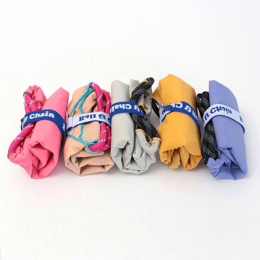 Ball＆Chain 刺繡環保購物袋 S號 - 綠 (31420278)