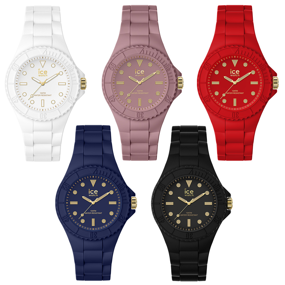【ICE WATCH】Generation世代系列 搶眼吸睛純色 Miyota星辰機芯三針矽膠腕錶