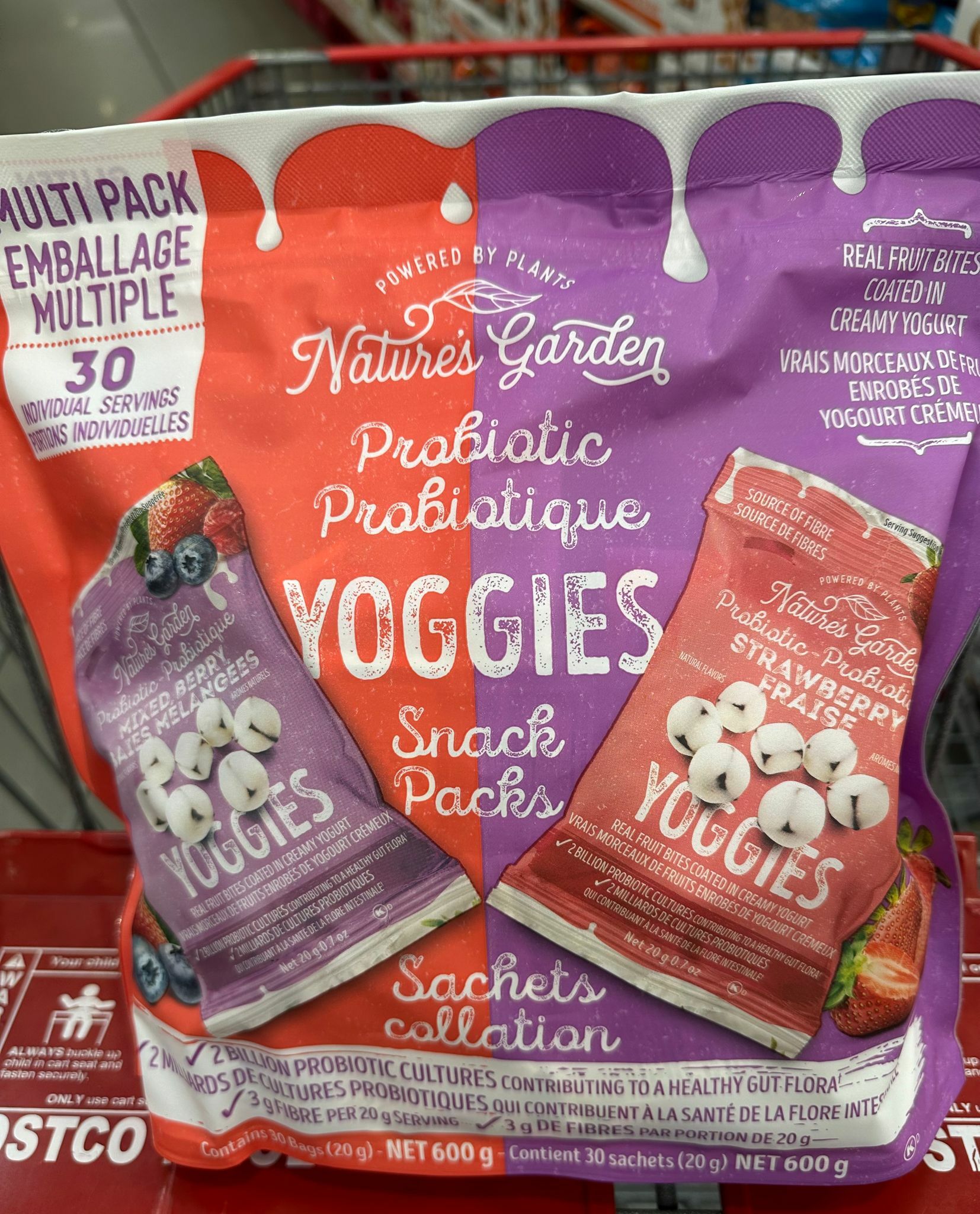 Nature’s Garden 益生菌士多啤梨+藍莓 600g (30獨立包裝) CC148