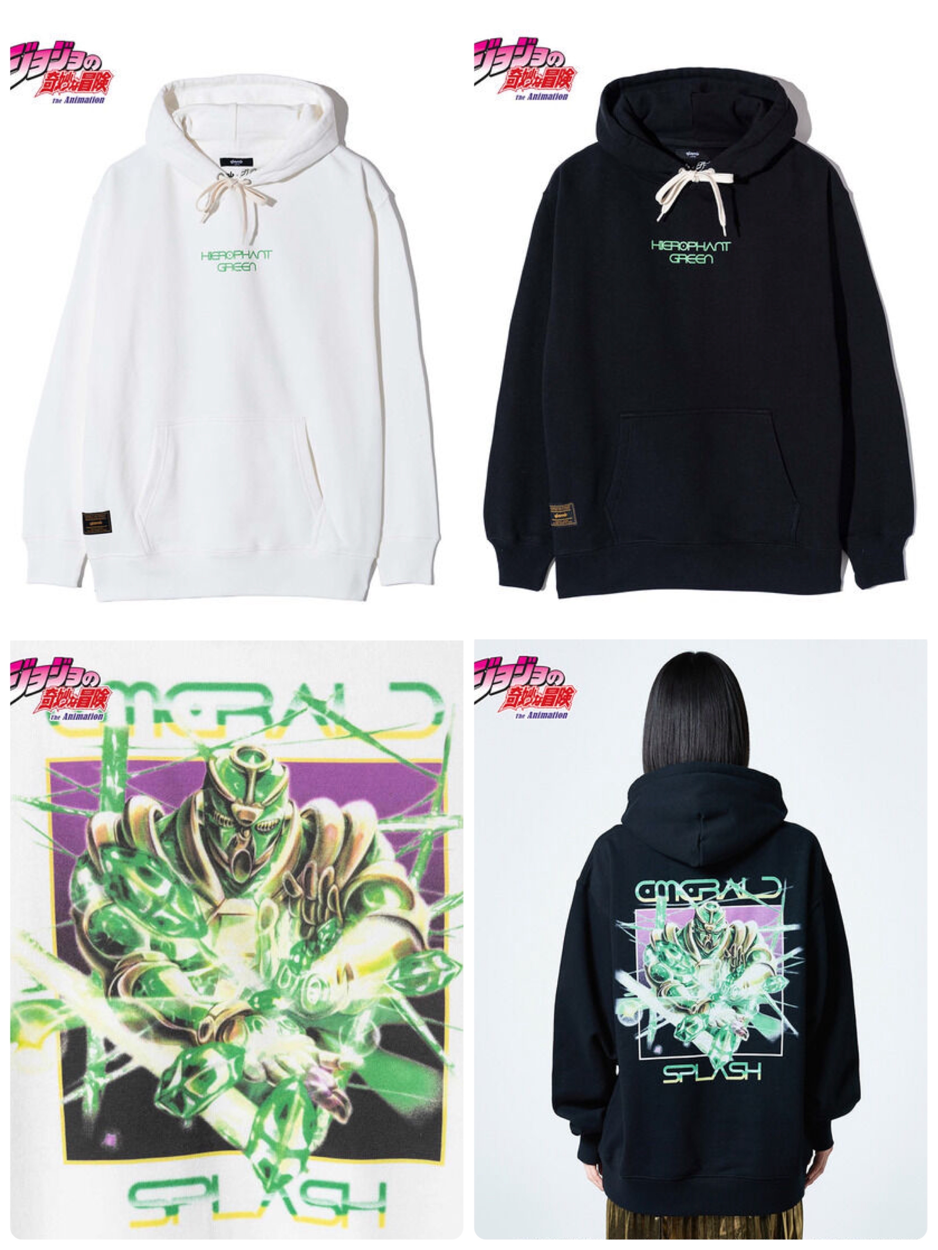 Pbandai 預訂2024/9月 ジョジョの奇妙な冒険 スターダストクルセイダース【glamb】フーディ　ハイエロ⚠️⚠️熱賣款‼️落單前請先PM查詢貨源
