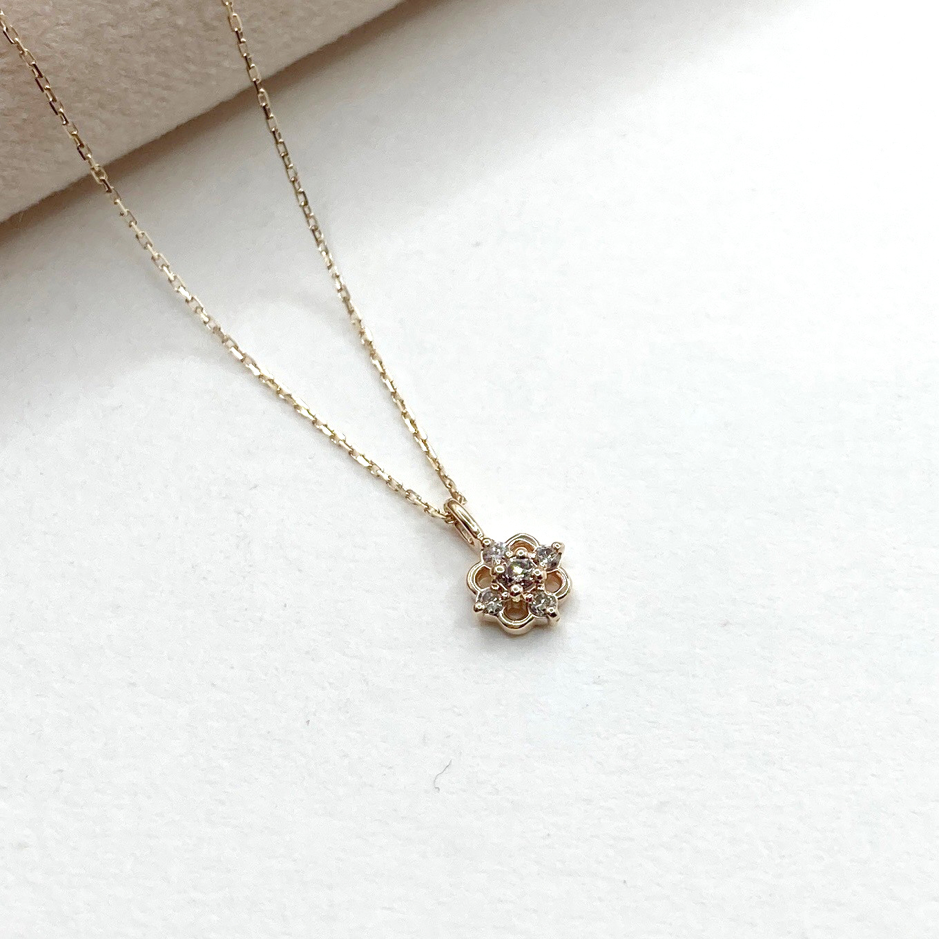 K10 摩登風鑽石項鍊