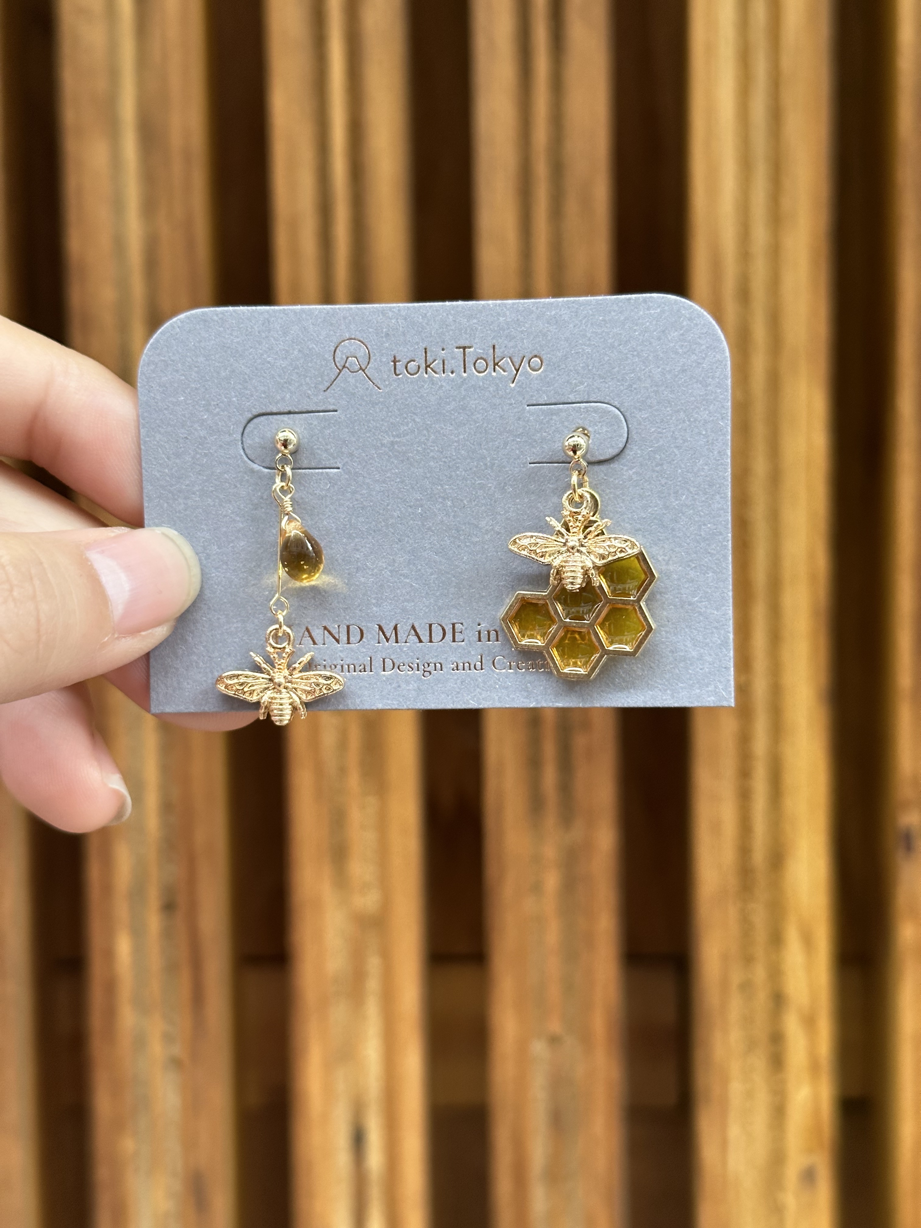[secretgarden] 蜂蜜耳環 ver.2 | 耳夾 | NO.36