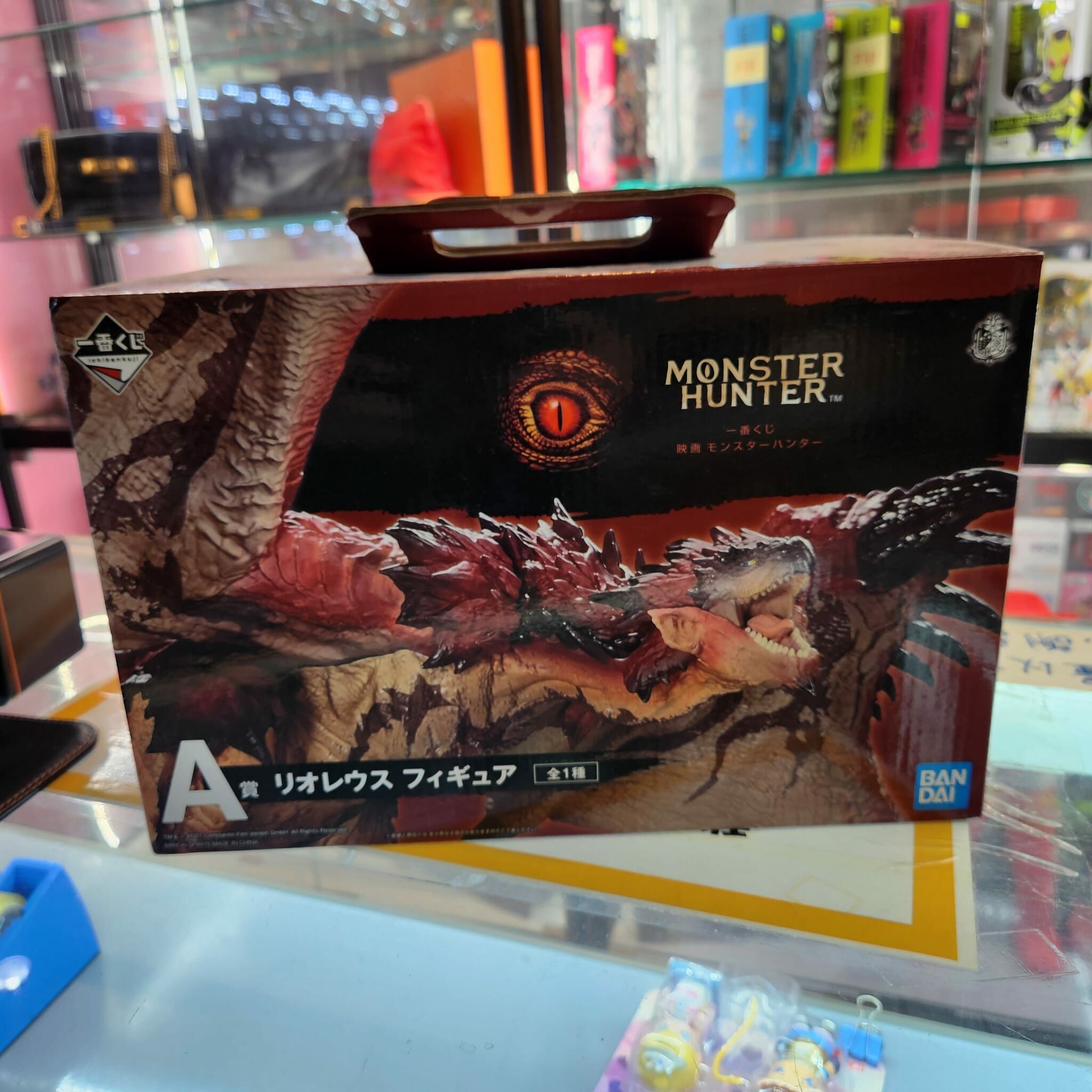 魔物獵人 電影版 一番賞 A賞 雄火龍 模型 Monster Hunter MH日版