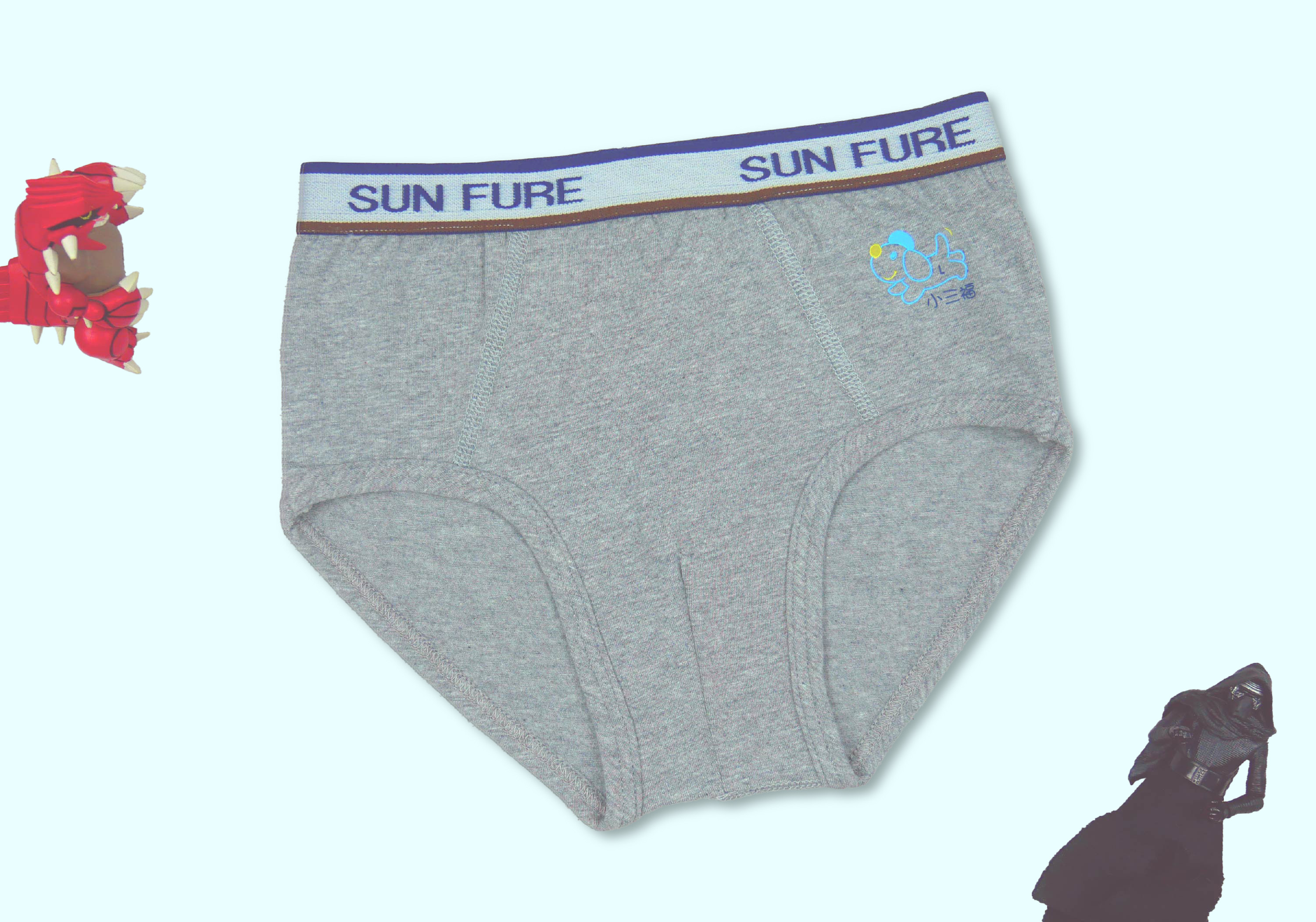 小三福 三福 男童彈力三角褲 -單件（S-2XL )