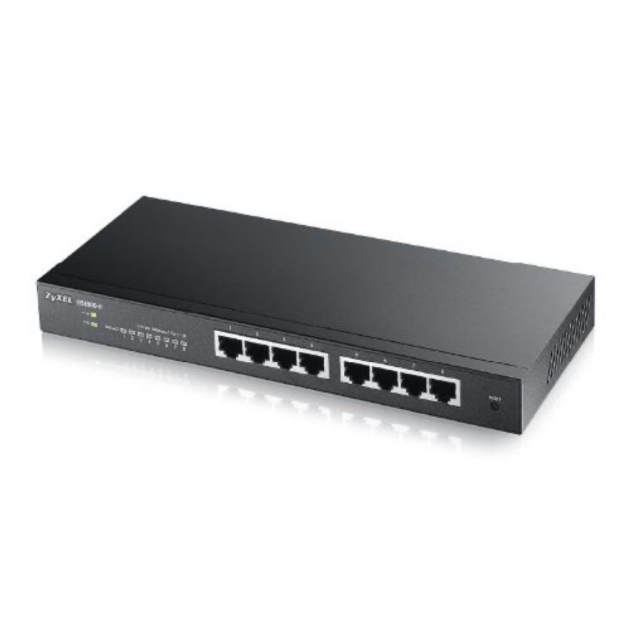 ZyXEL 合勤 GS1900-8 智慧型網管交換器