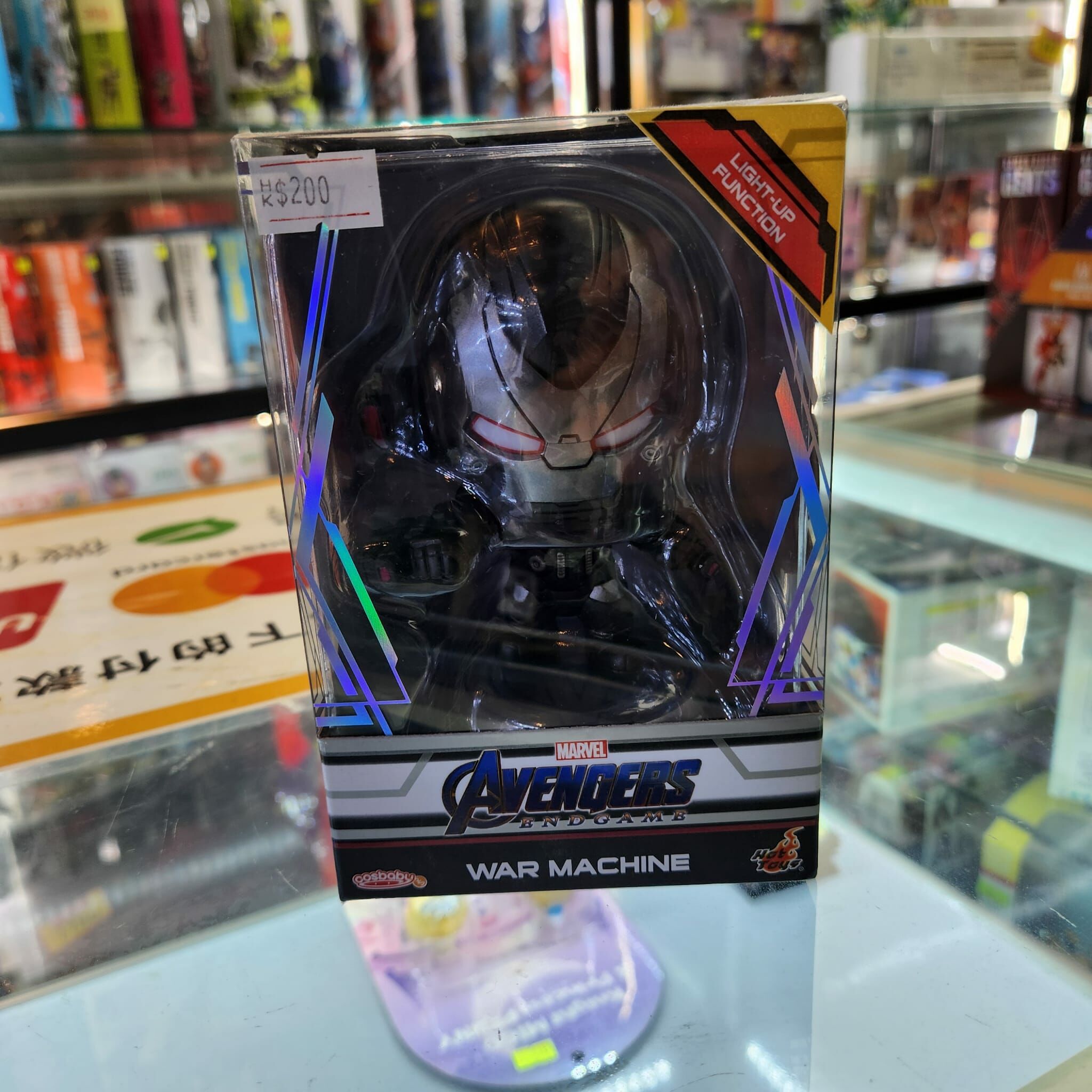 HOTTOYS MARVEL AVENGERS END GAME COSBABY COSB566 WAR MACHINE