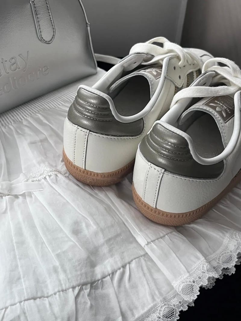 KTQ STORE ‧ ADIDAS SAMBA OG WONDER GOLD METALLIC 金屬 白銀 銀灰 焦糖底  IG1964