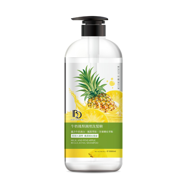 牛奶鳳梨調理洗髮精 1000ml