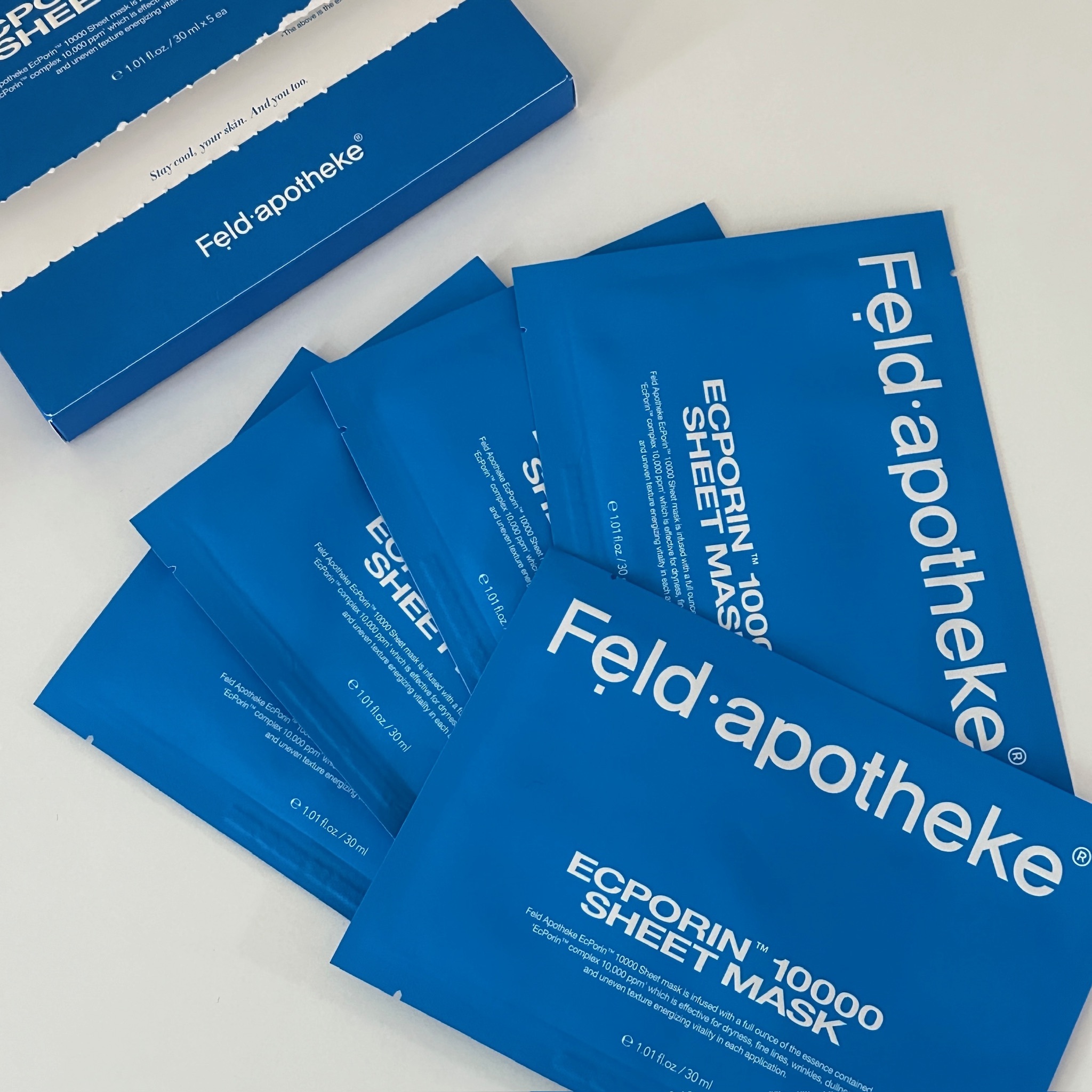 #現貨供應 德國 FELD APOTHEKE 爆水神器 面膜 30ml 5片／ 效期 2027/3/19