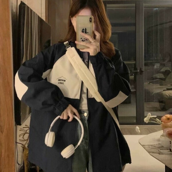 新款工裝衝鋒衣（8251藏青）（S/M/L/XL/2XL下單後與客服聯系發貨的尺碼）
