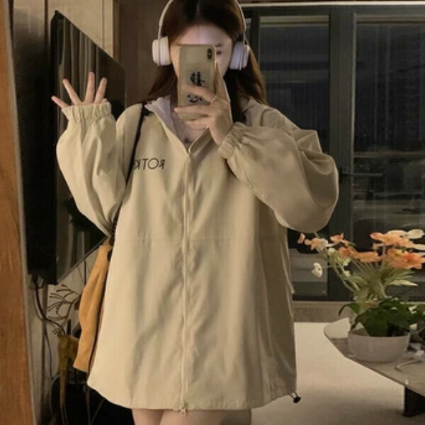 新款工裝衝鋒衣（2279白色）（S/M/L/XL/2XL下單後與客服聯系發貨的尺碼）