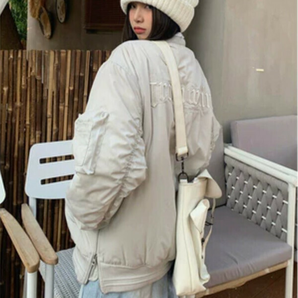 新款羽絨夾克（灰色）（S/M/L/XL/2XL下單後與客服聯系發貨的尺碼）