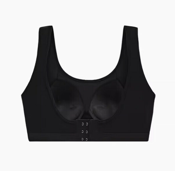 熱賣莫代爾調整型排扣胸圍內衣（黑色）【S-XL碼】【下單後聯絡客服確認發貨尺碼】