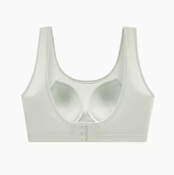 熱賣莫代爾調整型排扣胸圍內衣（灰色）【S-XL碼】【下單後聯絡客服確認發貨尺碼】