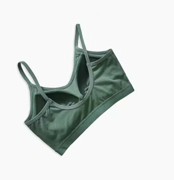 熱賣純棉聚攏無鋼圈胸圍內衣（綠色）【S-XL碼】【下單後聯絡客服確認發貨尺碼】