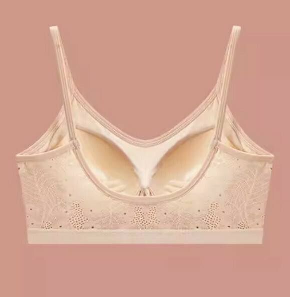 熱賣蕾絲u型美背聚攏胸圍內衣（膚色）【S-XL碼】【下單後聯絡客服確認發貨尺碼】