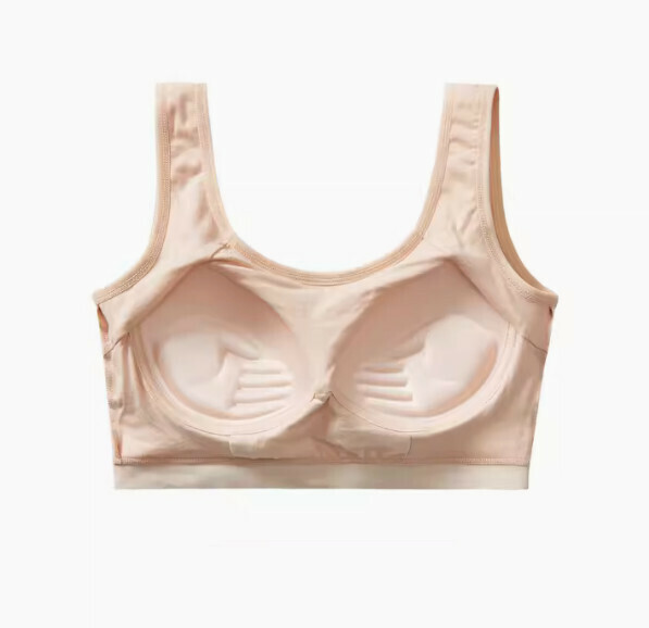 熱賣純棉聚攏收副乳胸圍內衣（膚色）【S-XL碼】【下單後聯絡客服確認發貨尺碼】