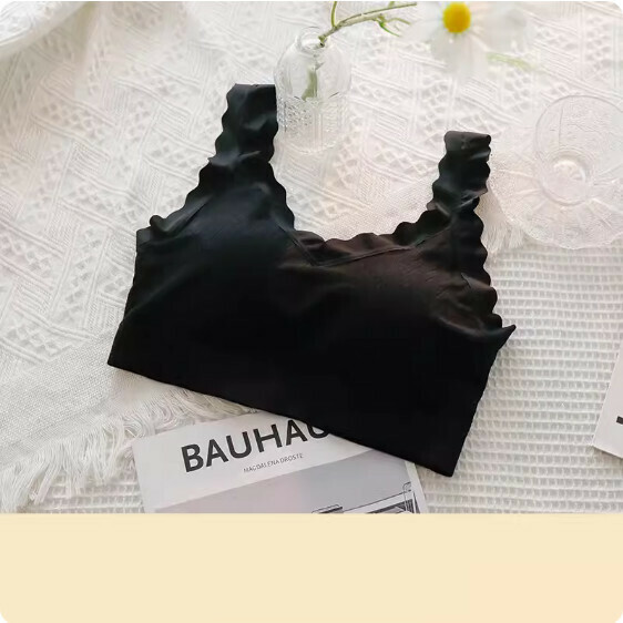 熱賣聚攏收副乳無鋼圈胸圍內衣（黑色）【F-L碼】【下單後聯絡客服確認發貨尺碼】