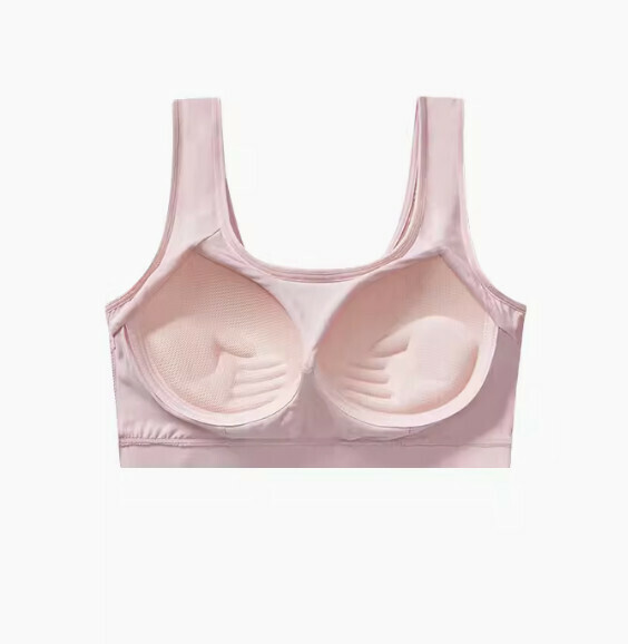 熱賣莫代爾運動防震胸圍內衣（淺粉色）【M-XL碼】【下單後聯絡客服確認發貨尺碼】