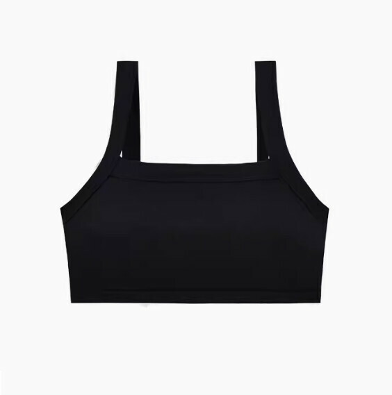 熱賣純棉無鋼圈抹胸胸圍內衣（黑色）【S-XL碼】【下單後聯絡客服確認發貨尺碼】