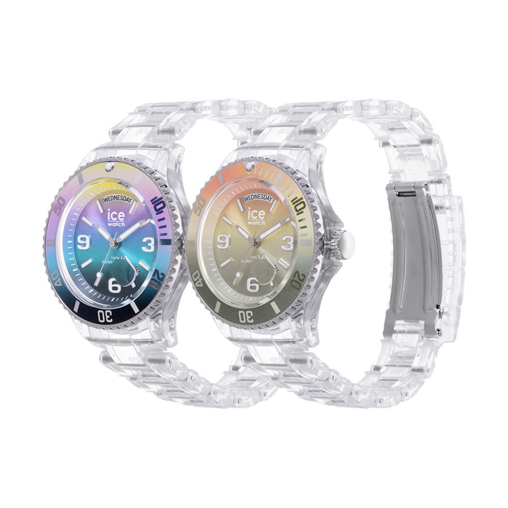 【ICE WATCH】Clear Sunset清晰日落系列 炫彩奪目 漸層 MIYOYA星辰機芯 三針 腕錶