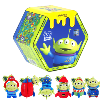 正版迪士尼三眼仔一飛沖天毛絨公仔盲盒 毛絨鑰匙扣 (款式隨機)