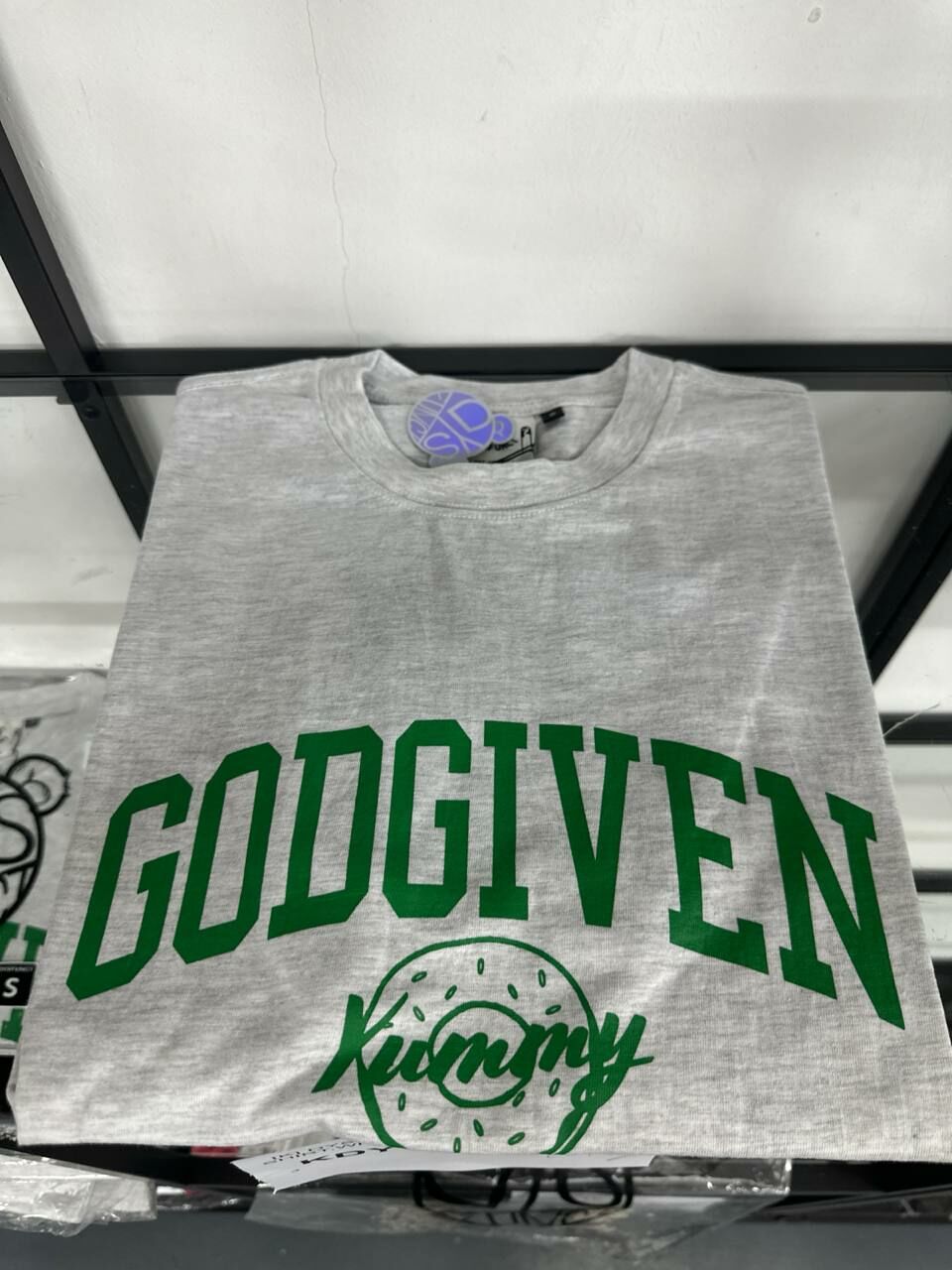 [S] DYSFUNCT GODGIVEN T-SHIRT,WHITE, T-GODGIVEN WS [FINAL SALE] (SDY87)