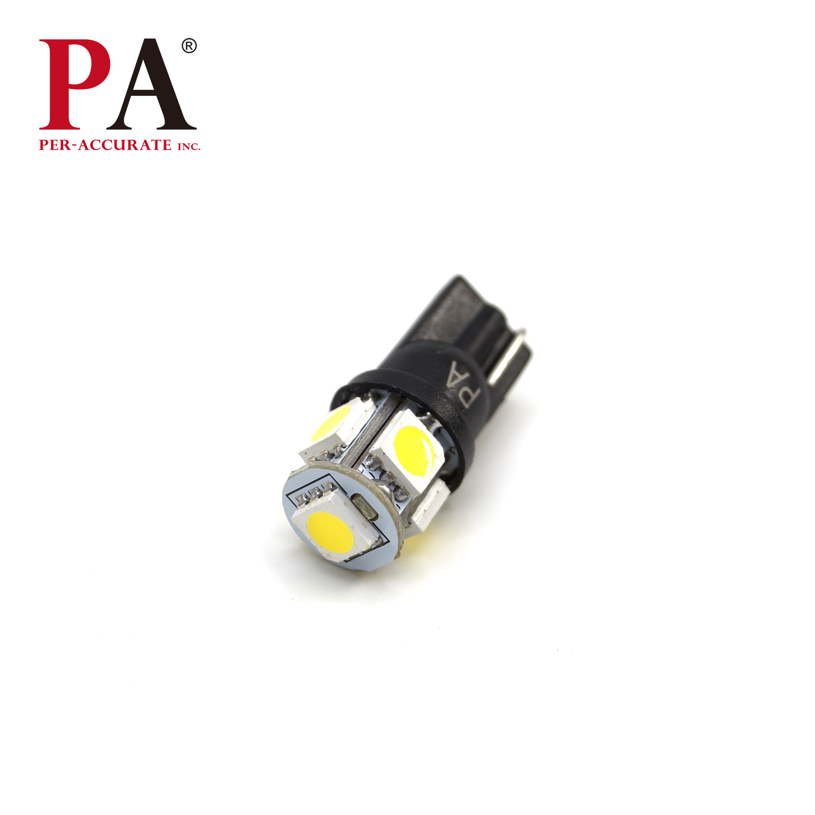 LED 小燈 儀表燈 定位燈 煞車小燈 牌照燈 T10 5晶   黃光 / 白光 / 粉紫光 / 紅光 / 藍光 / 綠光