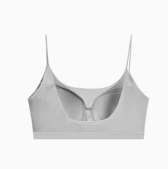 熱推u型一體固定杯薄款胸圍內衣（灰色）【S-XL碼】【下單後聯絡客服確認發貨尺碼】