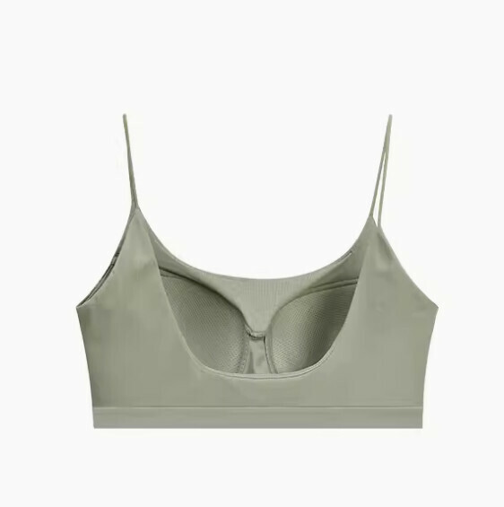 熱推u型一體固定杯薄款胸圍內衣（綠色）【S-XL碼】【下單後聯絡客服確認發貨尺碼】