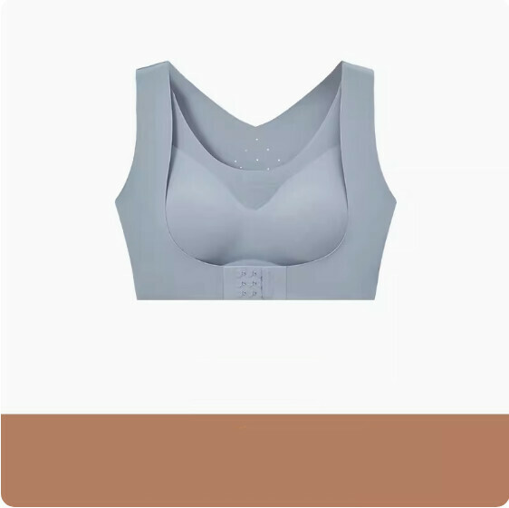 熱推無痕收副乳無鋼圈胸圍內衣（藍色）【M-3XL碼】【下單後聯絡客服確認發貨尺碼】