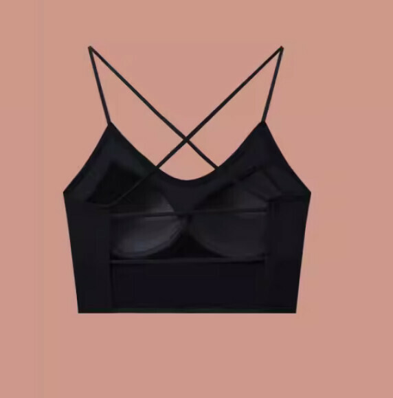 熱推交叉細帶鏤空收副乳胸圍內衣（黑色）【S-XL碼】【下單後聯絡客服確認發貨尺碼】