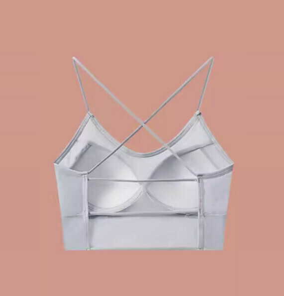 熱推交叉細帶鏤空收副乳胸圍內衣（灰色）【S-XL碼】【下單後聯絡客服確認發貨尺碼】