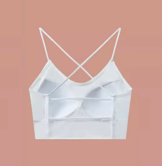 熱推交叉細帶鏤空收副乳胸圍內衣（白色）【S-XL碼】【下單後聯絡客服確認發貨尺碼】