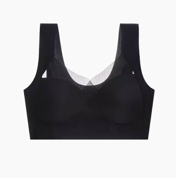 熱推一體式聚攏防下垂胸圍內衣（黑色）【M-2XL碼】【下單後聯絡客服確認發貨尺碼】