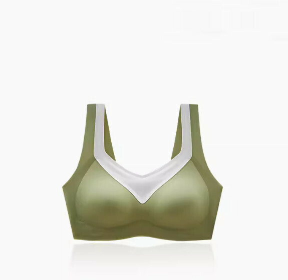 熱推無痕聚攏收副乳胸圍內衣（綠色）【M-2XL碼】【下單後聯絡客服確認發貨尺碼】