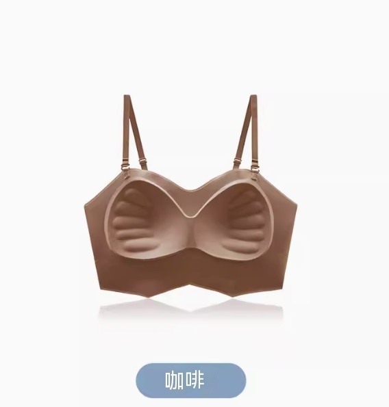 熱推調整型不跑杯無痕胸圍內衣（咖啡）【S-L碼】【下單後聯絡客服確認發貨尺碼】