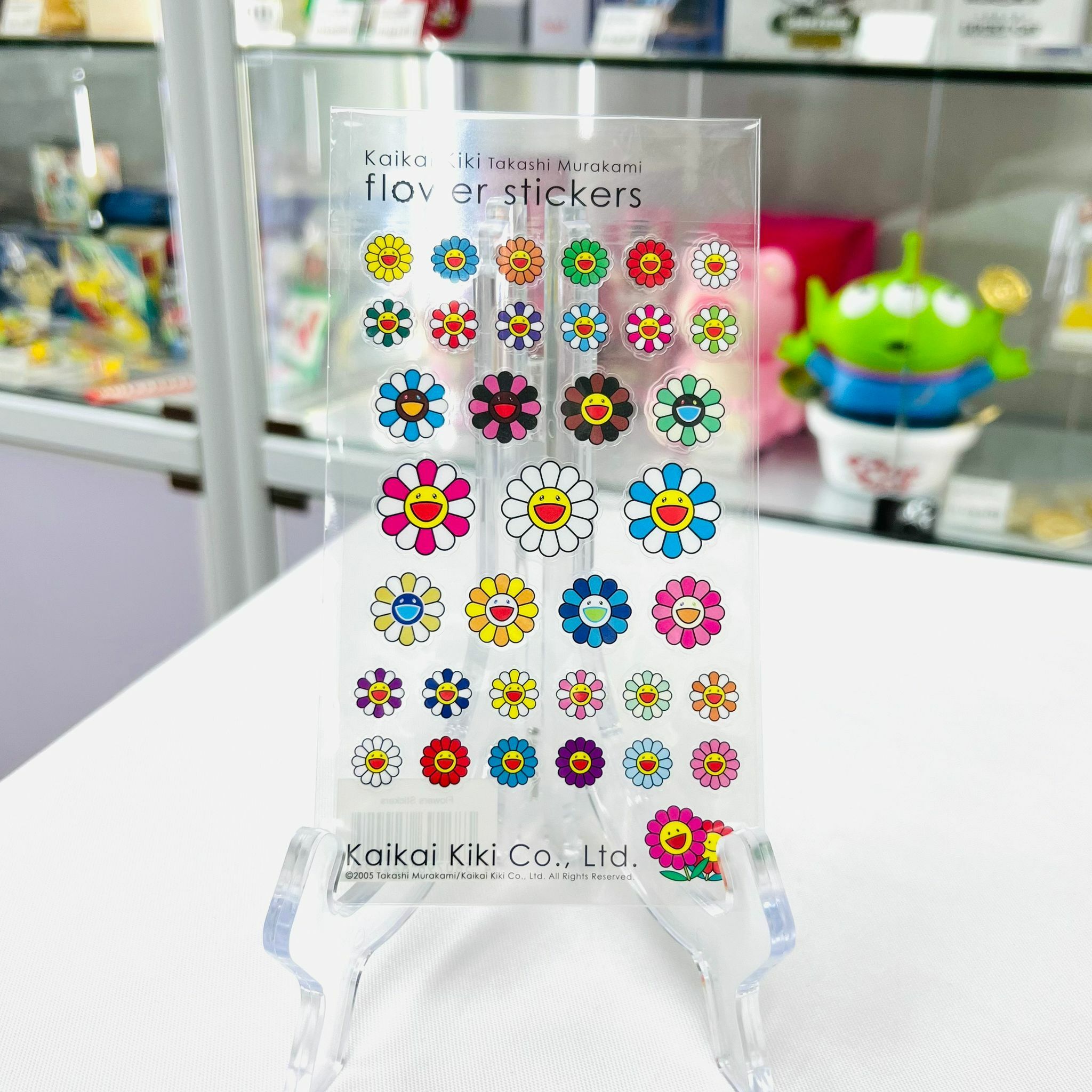 Murakami Clear Flower Stickers - Flowers