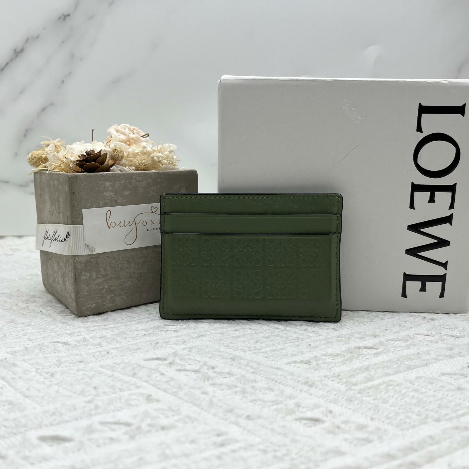 Loewe repeat plain cardholder