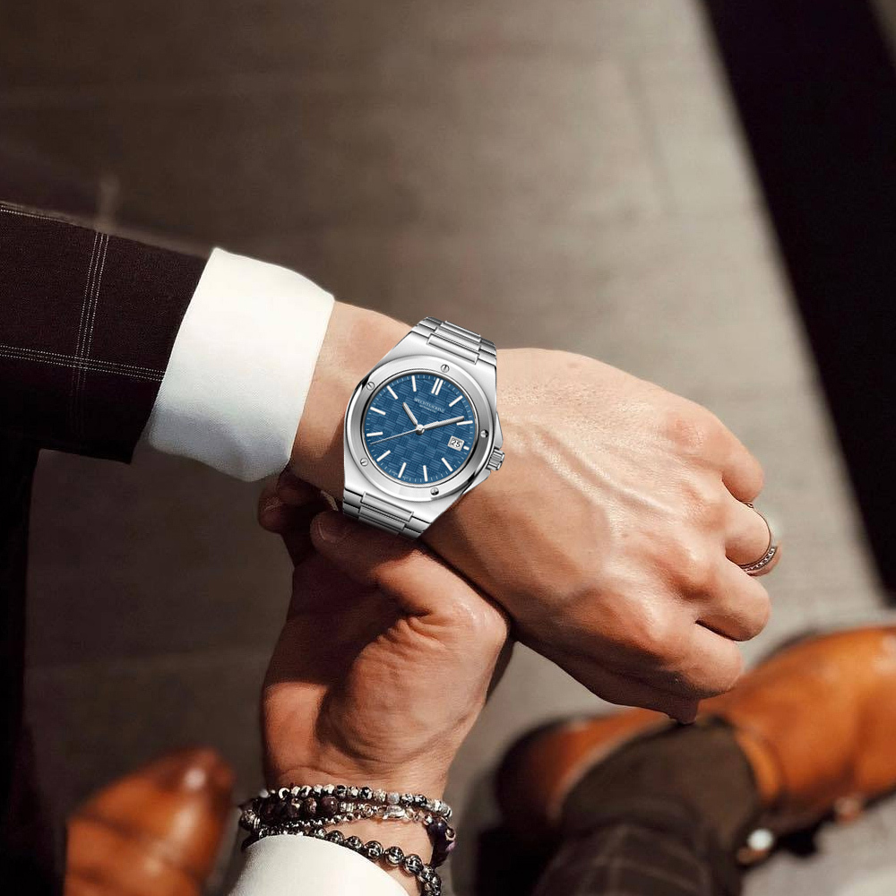 【SPECHT&SOHNE 施沛索恩】工程師機械SP0012系列  SSPS009沉穩內斂 精緻 網格結構 夜光 機械錶 手錶