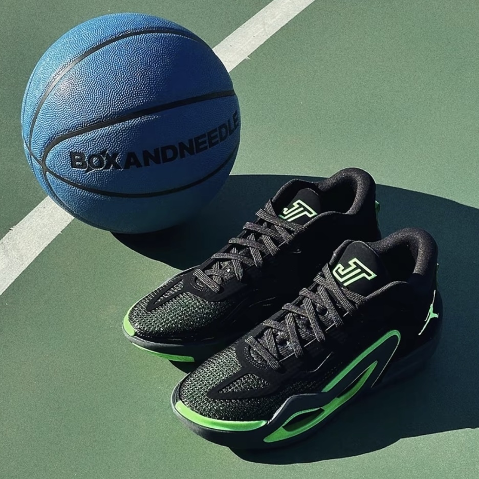 Nike Jordan Tatum 1 PF 黑綠 螢光綠 氣墊 實戰籃球鞋 運動鞋