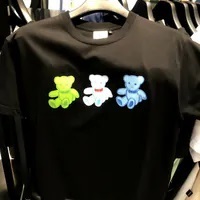 [S] DYSFUNCT TRIPLE TEDDY BEAR T-SHIRT,BLACK, T2-3BEARS BS (SDY94)