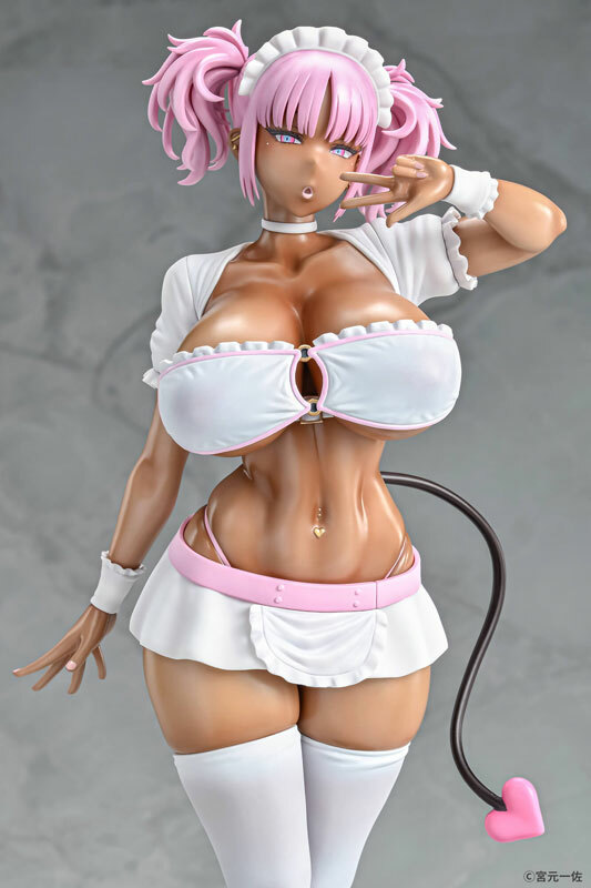 Black Gal Maid Succubus Cocoa Pink ver.