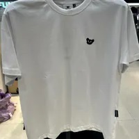 [S] DYSFUNCT BRATPATCH SMALL LOGO T-SHIRT,WHITE, T-BRATPATCH WBS (SDY97)