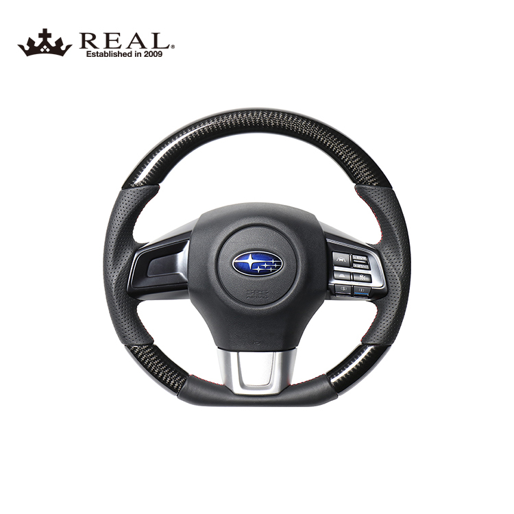 REAL CARBON 方向盤 SUBARU WRX STI VA