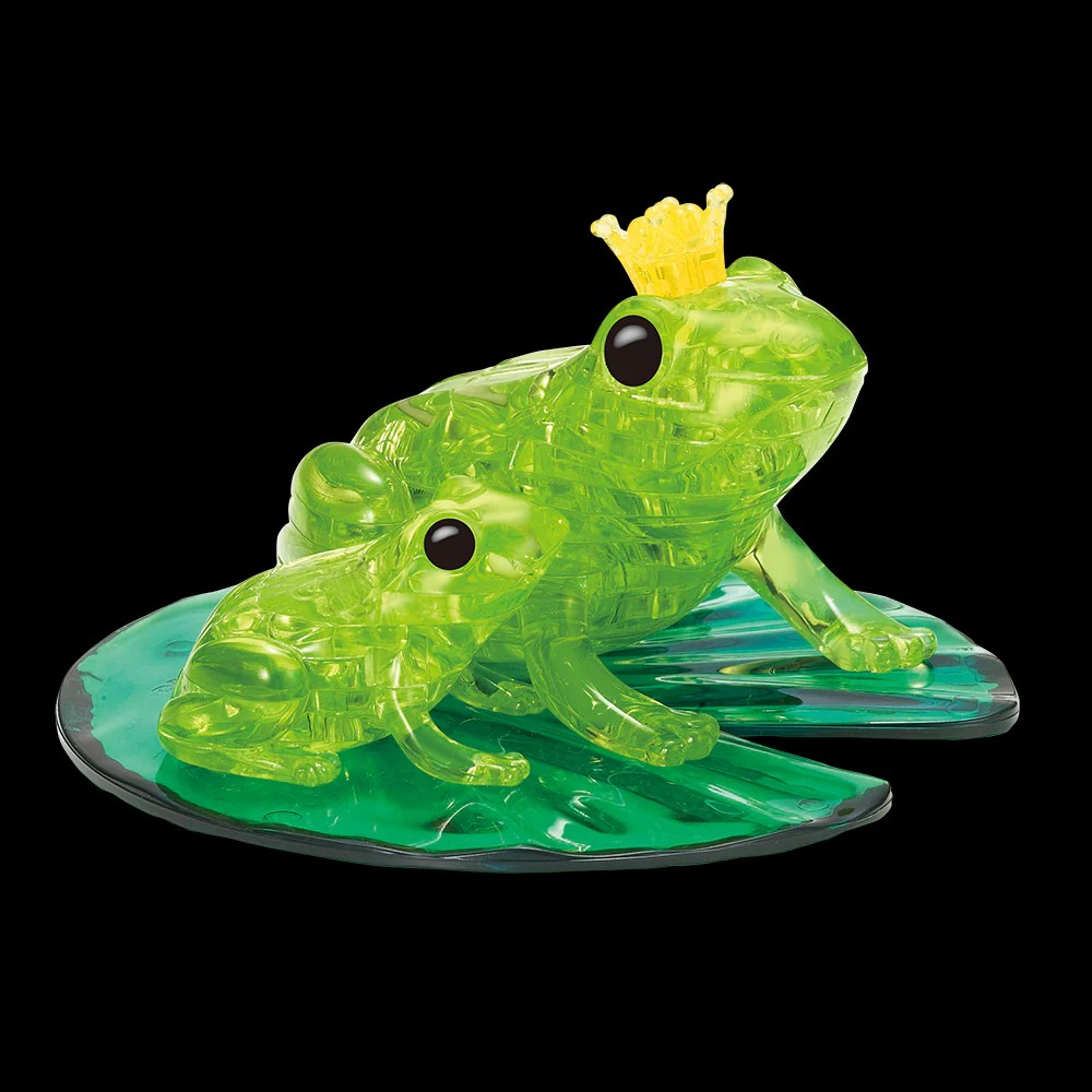 青蛙 (立體水晶)