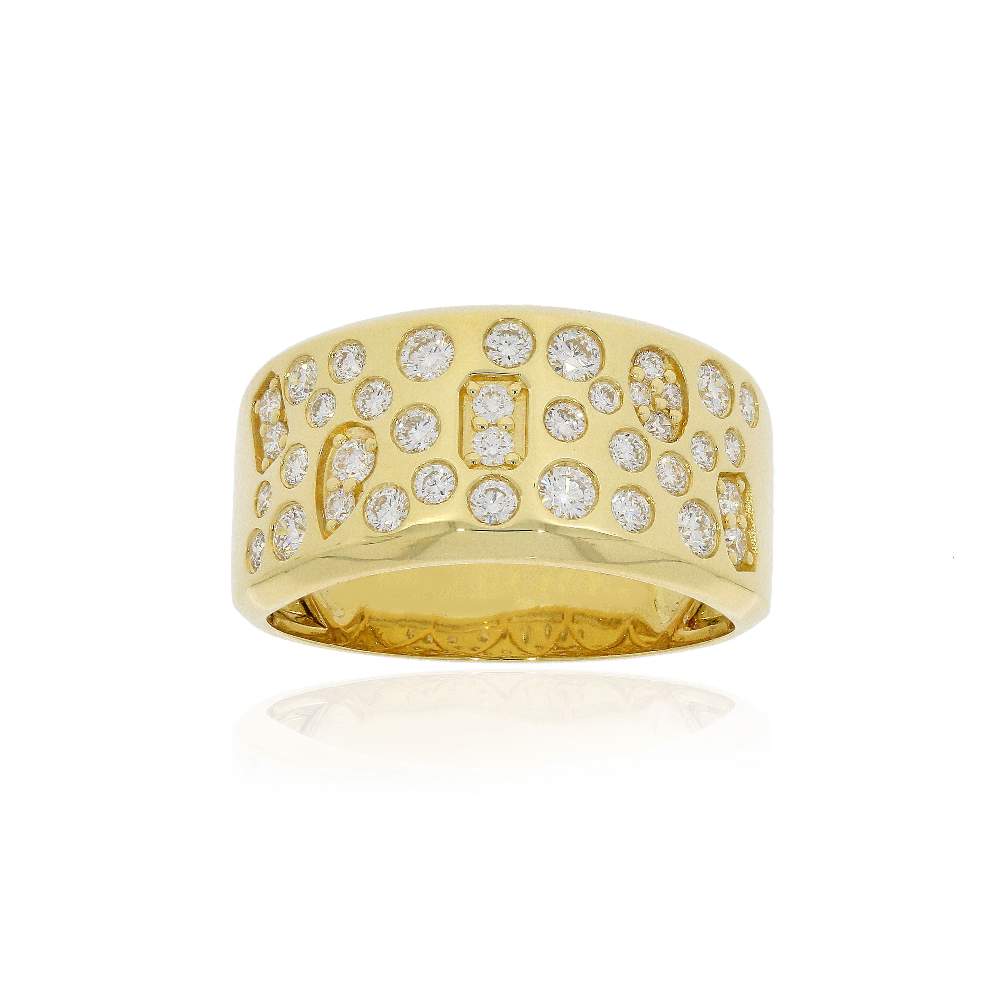 繁星系列 | 鑽石闊臂戒指