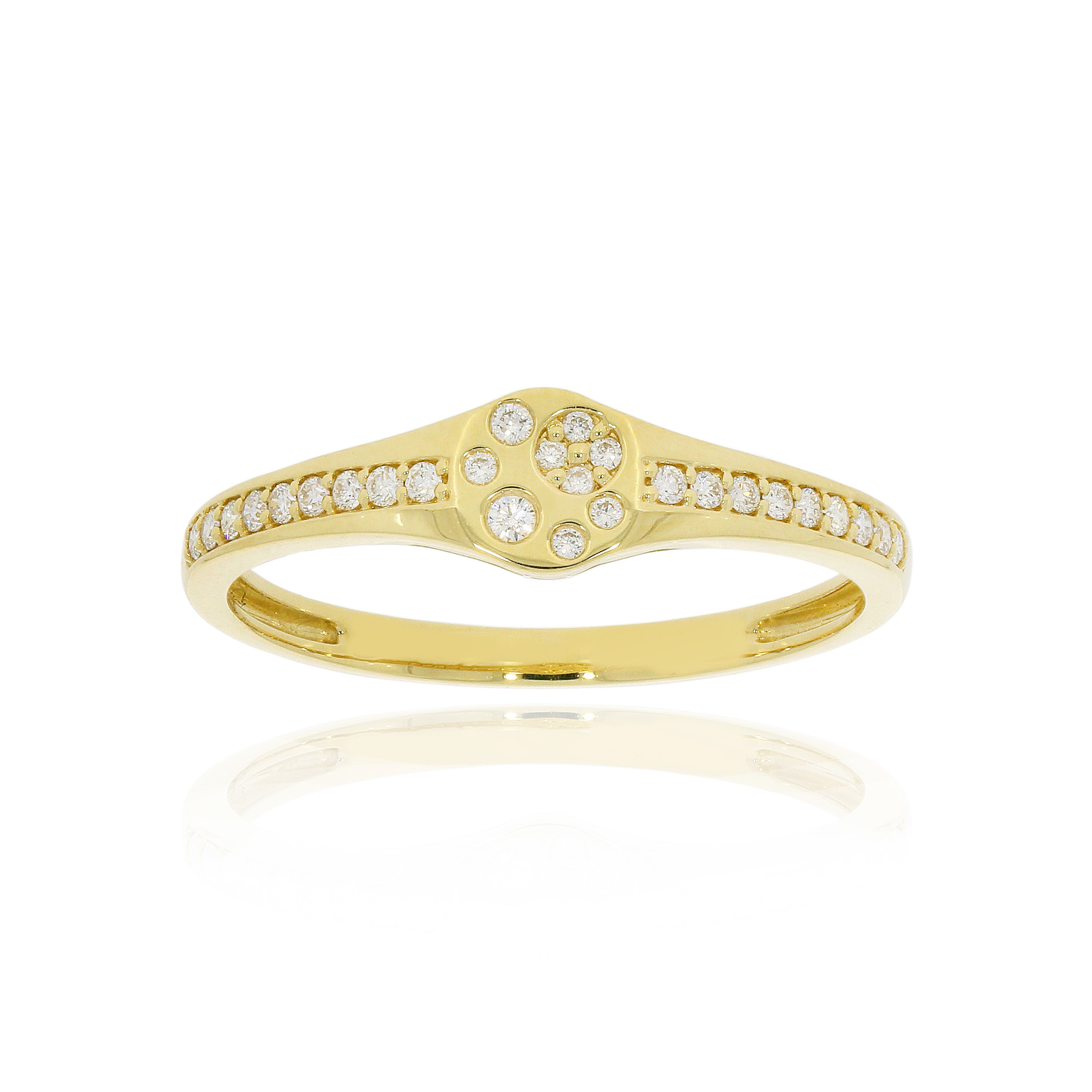 繁星系列 | 鑽石戒指 - 圓