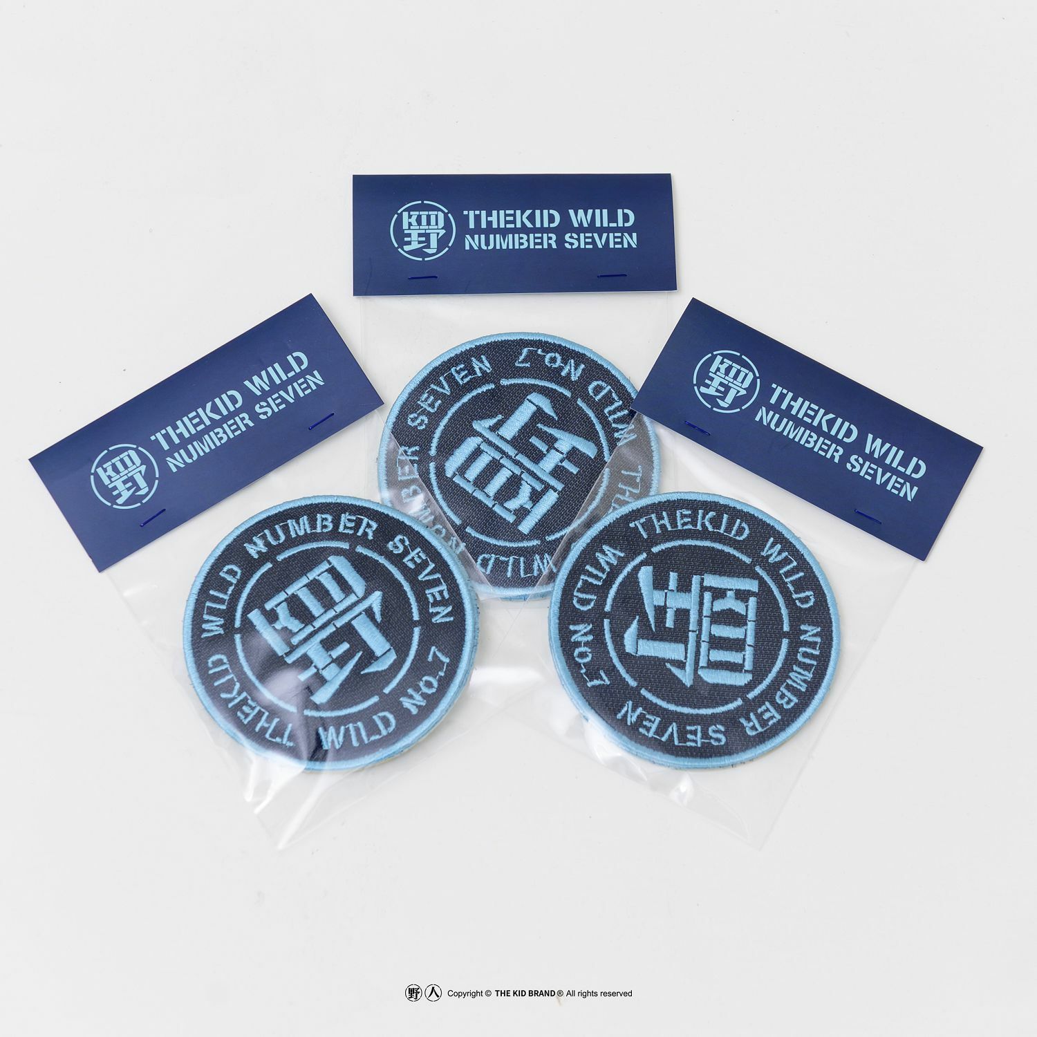 KID ® 野字Logo燙布貼